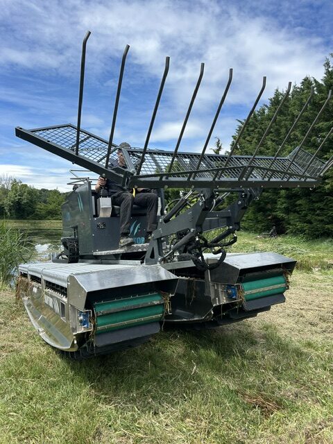 Panier dépliable RP 350 monté sur le RAPTOR